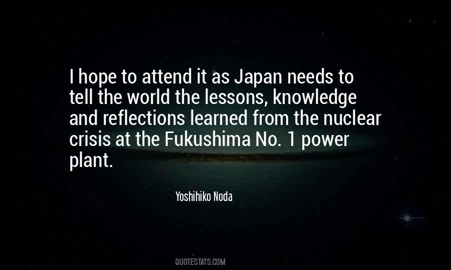 Quotes About Fukushima #176721