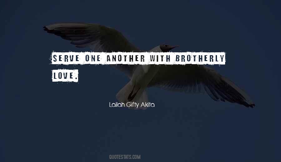 Quotes About Brotherly Love #1658841