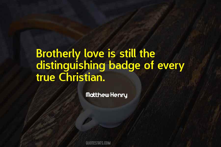 Quotes About Brotherly Love #1700010
