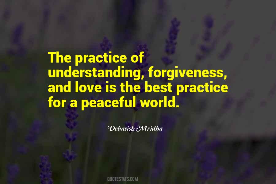 Peaceful World Quotes #828588