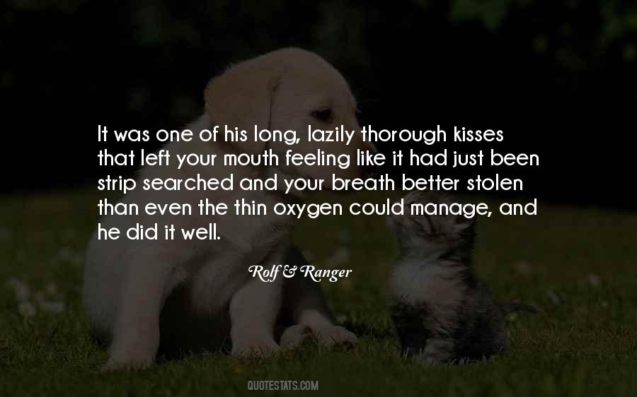 Quotes About Stolen Kisses #1187368