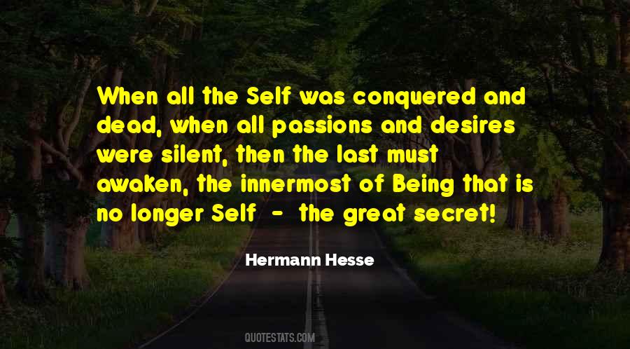 Quotes About Secret Desires #321136