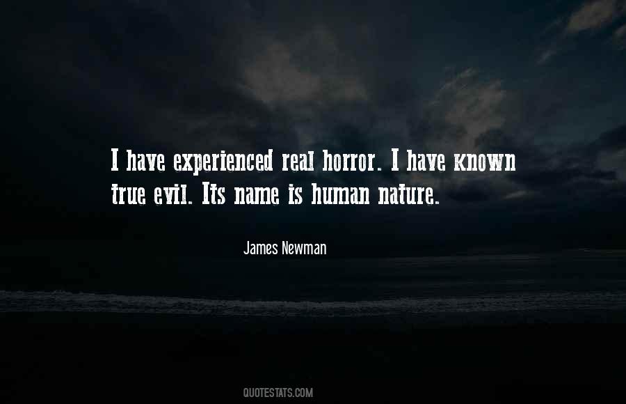 Top Quotes About Human Nature Evil: Quotes & Sayings About Human Nature Evil