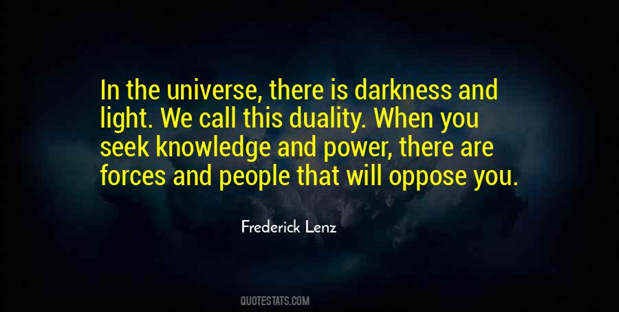 Light And Knowledge Quotes #854818
