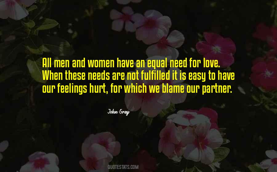 Quotes About Love Hurt Feelings #1263961