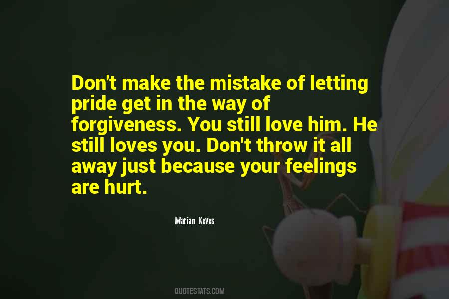 Quotes About Love Hurt Feelings #1491265