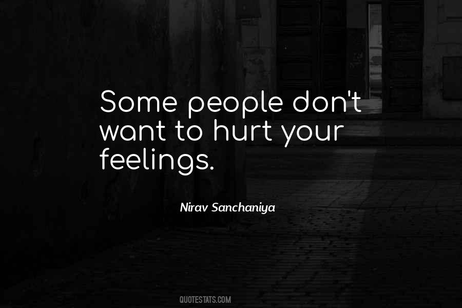 Quotes About Love Hurt Feelings #1590018