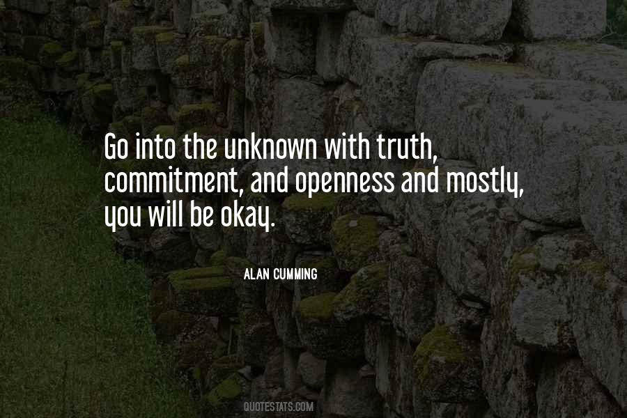 Truth And Openness Quotes #1642620