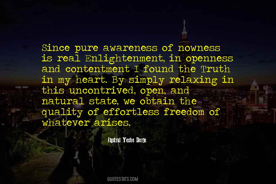 Truth And Openness Quotes #1857185