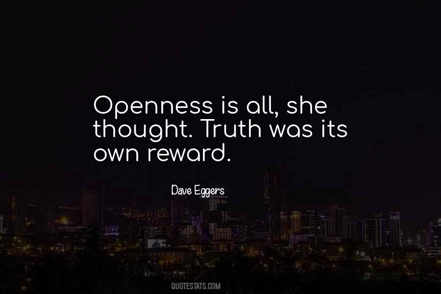 Truth And Openness Quotes #832898