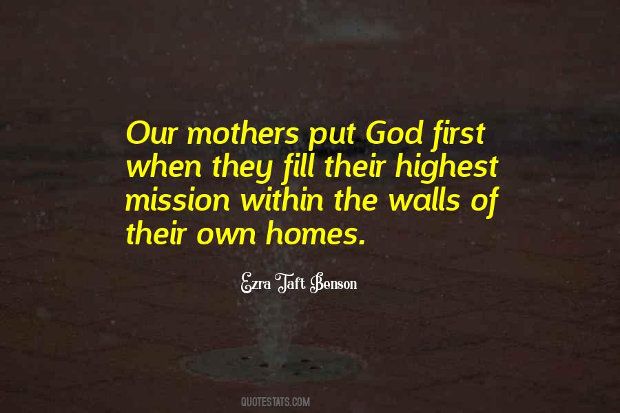 Quotes About God First #730909