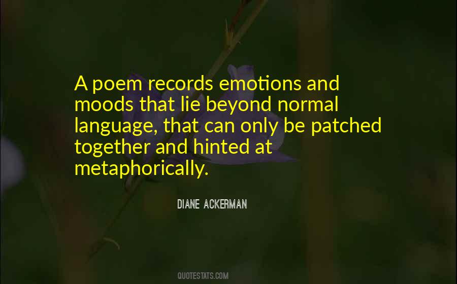 Moods And Emotions Quotes #81934