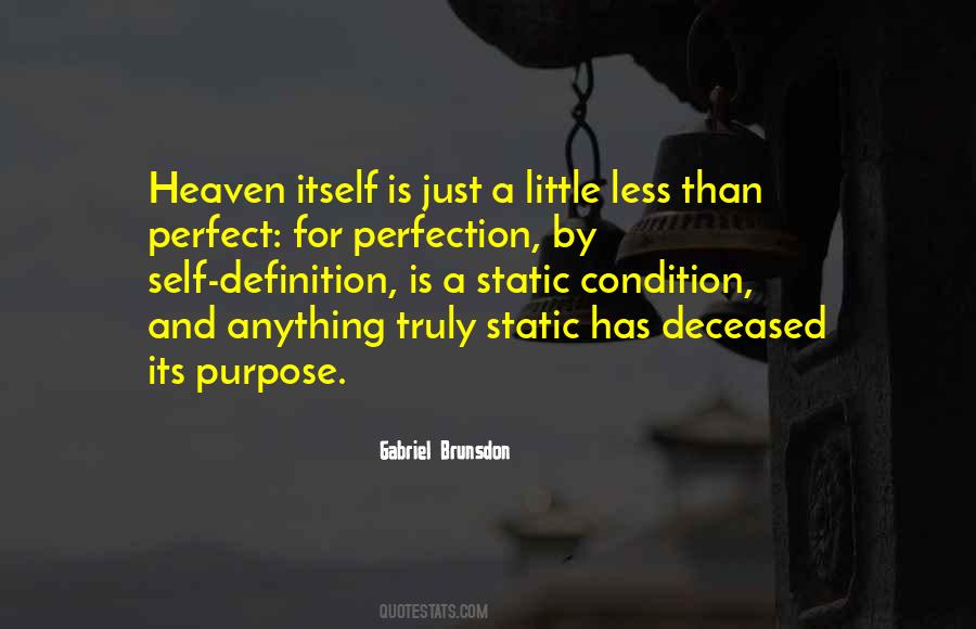 For Perfection Quotes #1089666