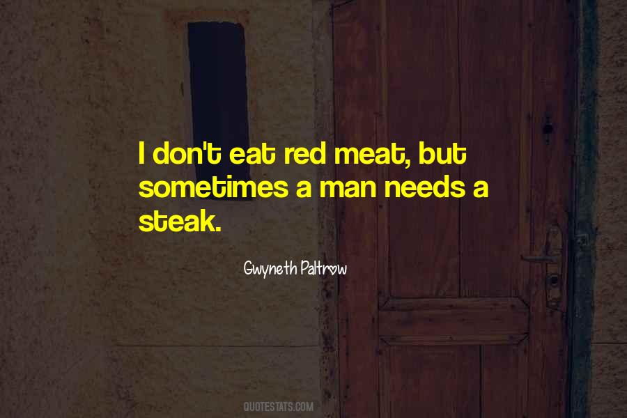 Quotes About Red Meat #647789