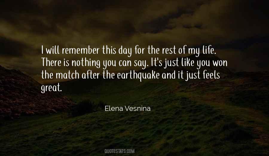 Quotes About The Earthquake #1573154