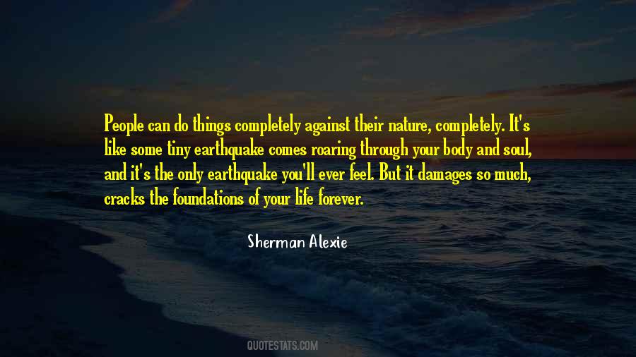 Quotes About The Earthquake #434647