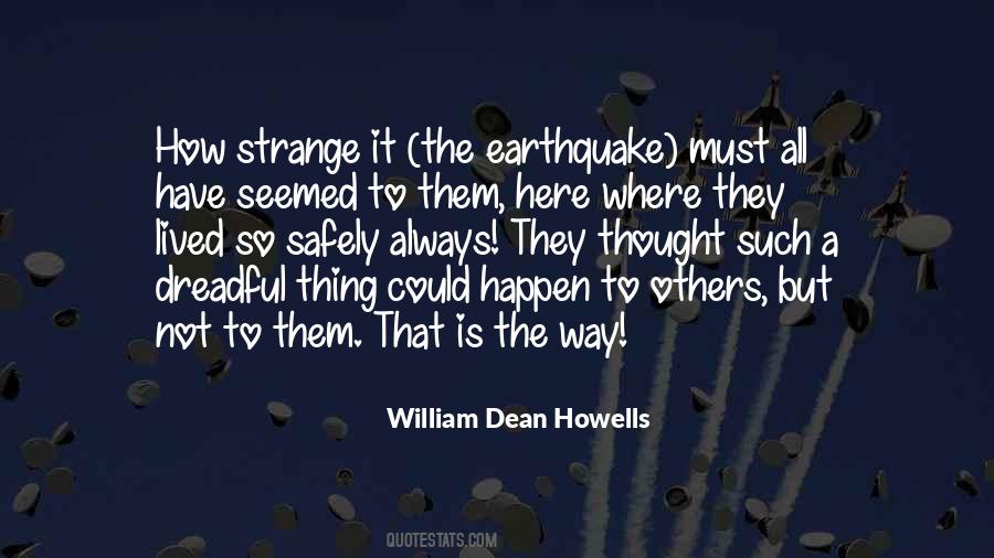 Quotes About The Earthquake #97136