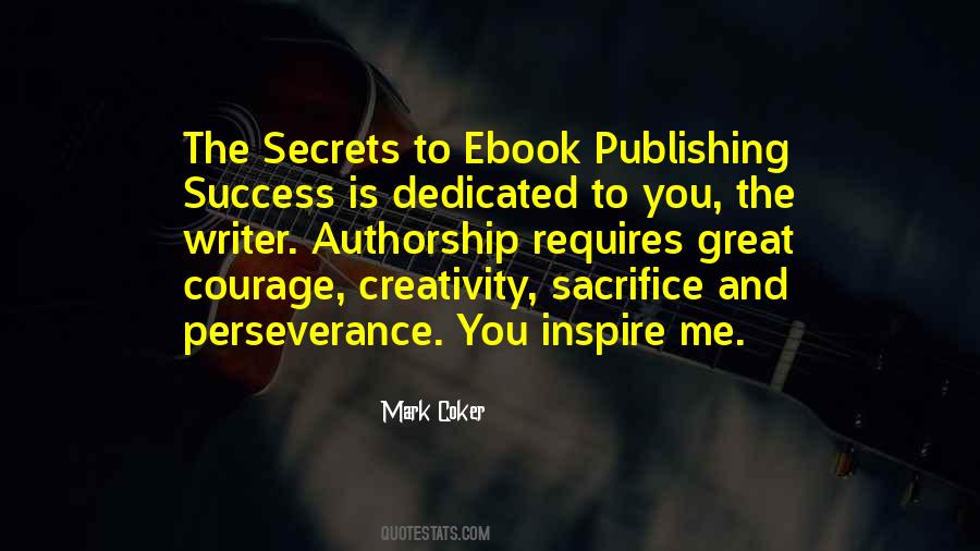 Quotes About Success And Sacrifice #1435822