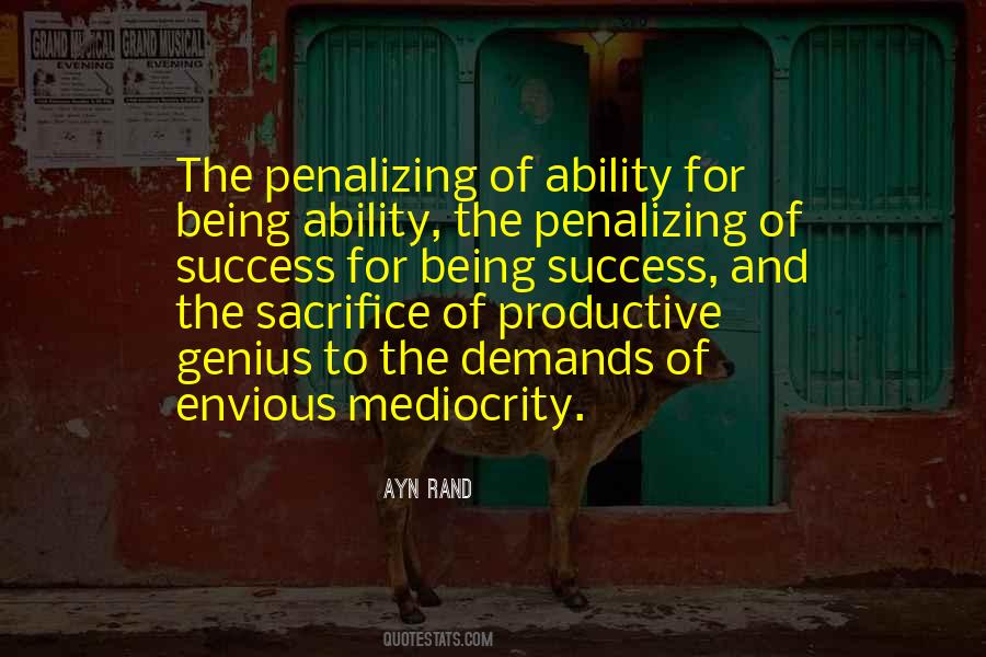 Quotes About Success And Sacrifice #851566