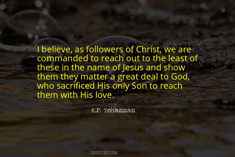 Quotes About Followers Of God #909462