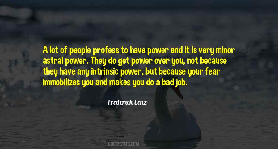 Power Over People Quotes #1090717