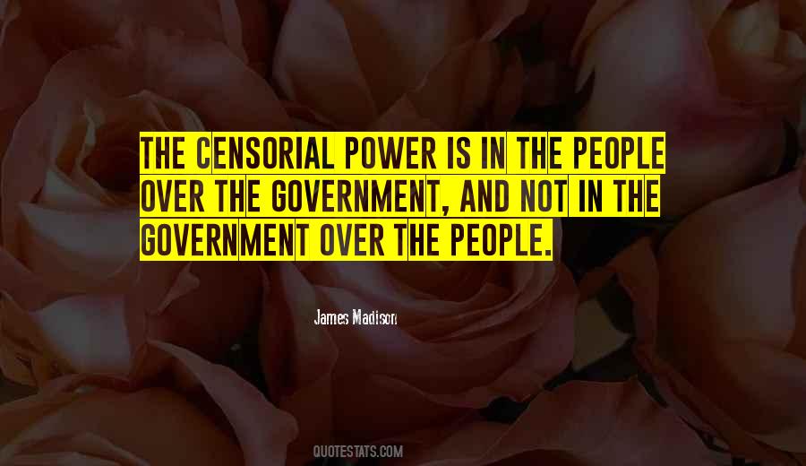 Power Over People Quotes #350437