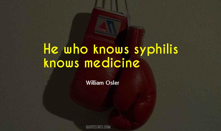 Quotes About Syphilis #548775