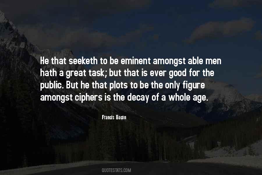 Seeketh Not Her Own Quotes #1270224