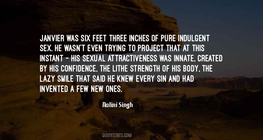 Inches Feet Quotes #1232989