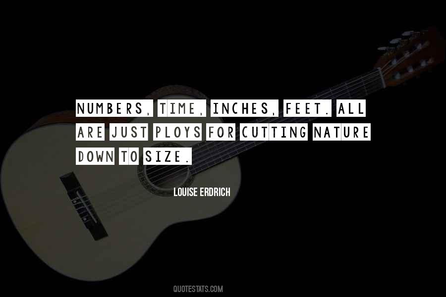 Inches Feet Quotes #407809