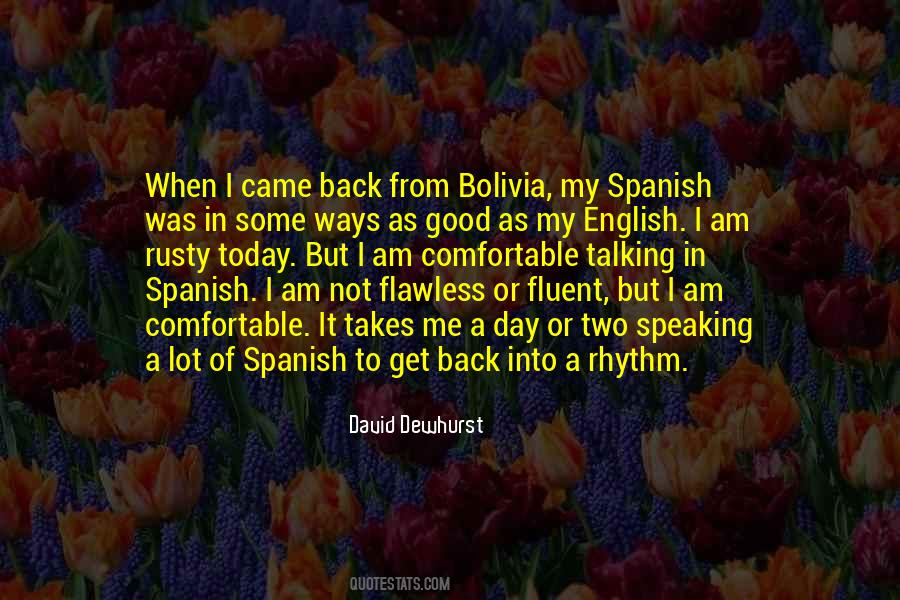 Fluent English Quotes #1063587
