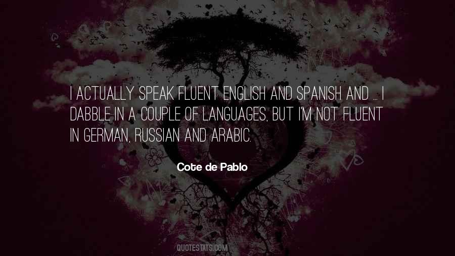 Fluent English Quotes #1219248