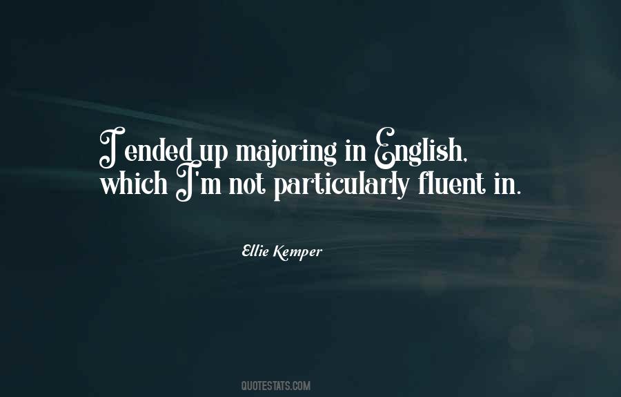 Fluent English Quotes #1722576