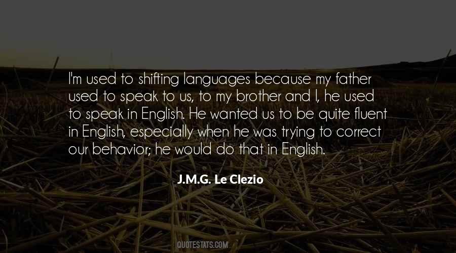Fluent English Quotes #227314
