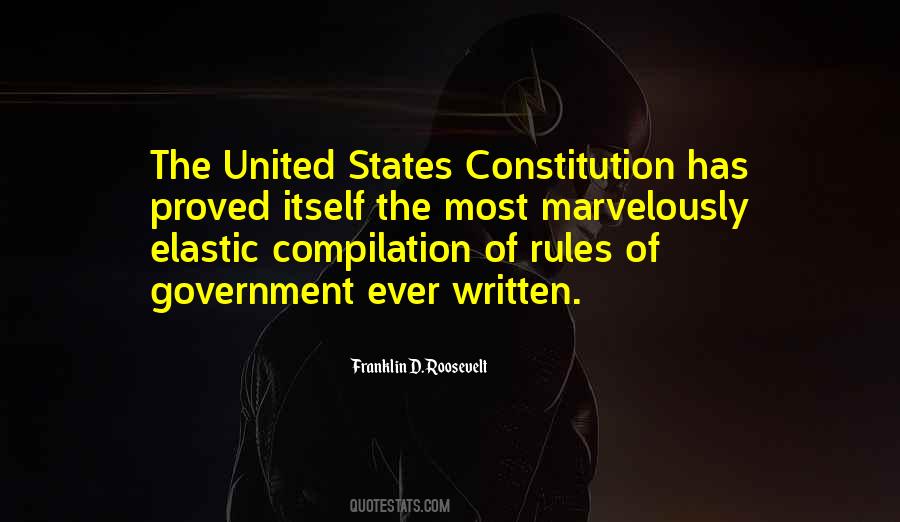 Quotes About The United States Constitution #1196378