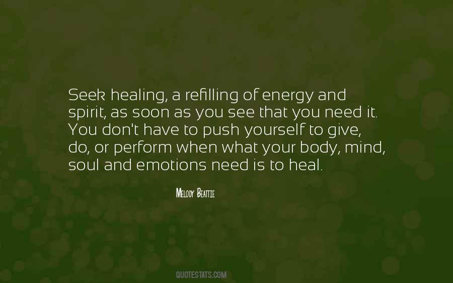 Quotes About Energy Healing #14603