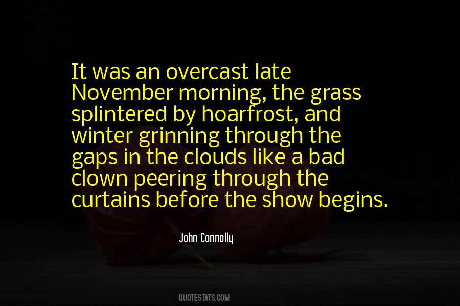 Quotes About Overcast #1117112