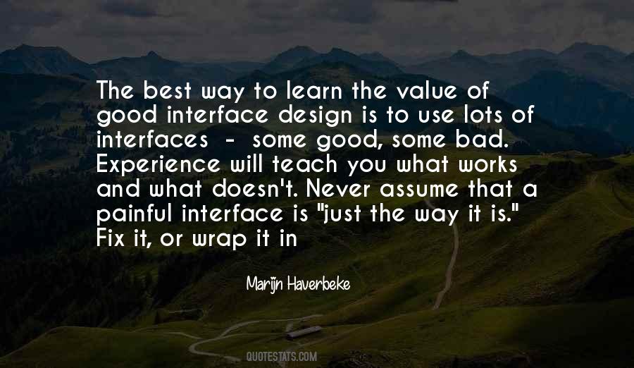Quotes About Interface #265760