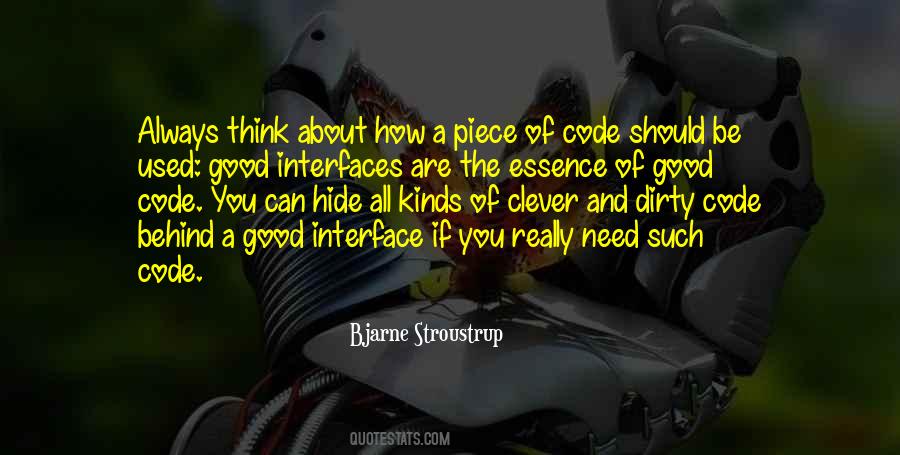 Quotes About Interface #421609