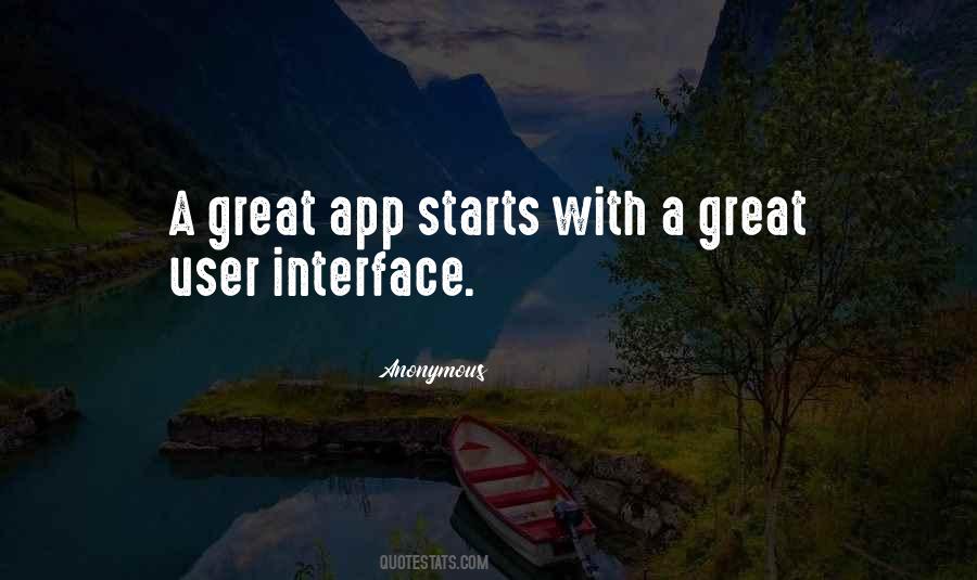 Quotes About Interface #806590