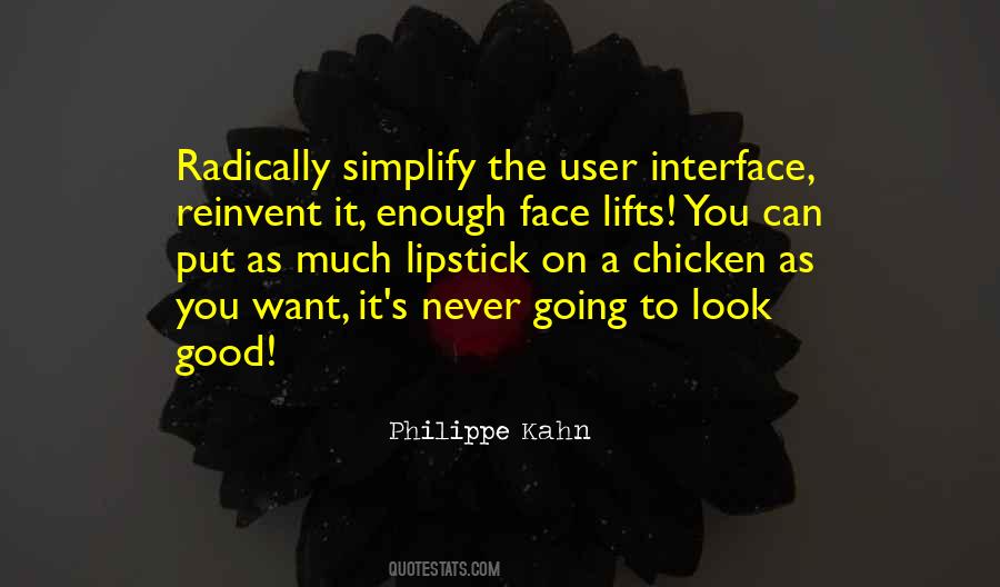 Quotes About Interface #827209