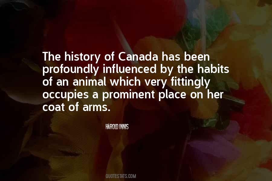 Quotes About Canada's History #361338