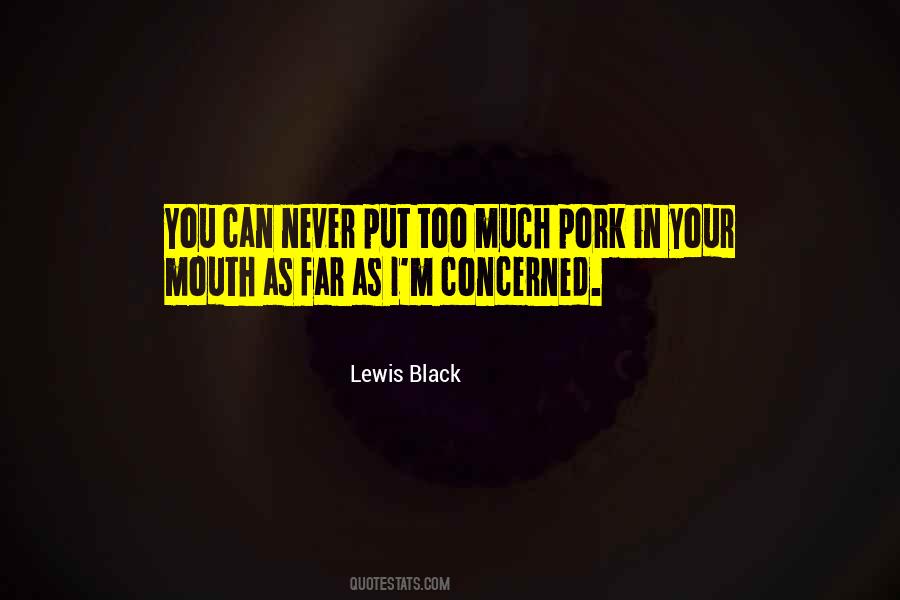 Quotes About Pork #191091