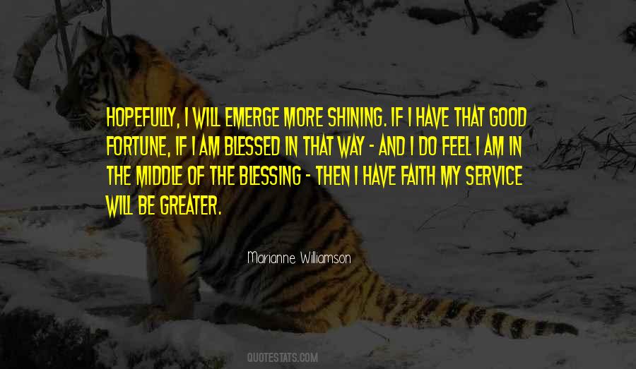 Service Faith Quotes #1549433