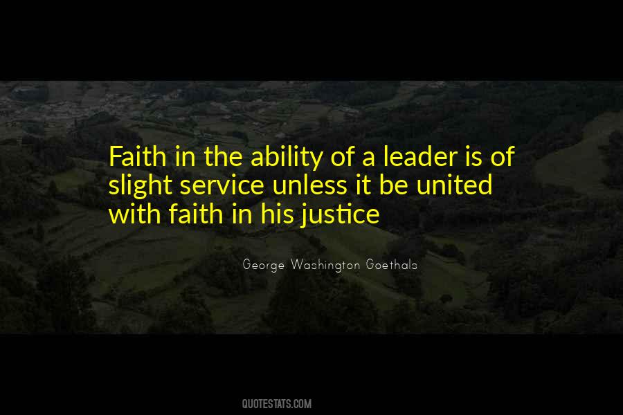 Service Faith Quotes #168861
