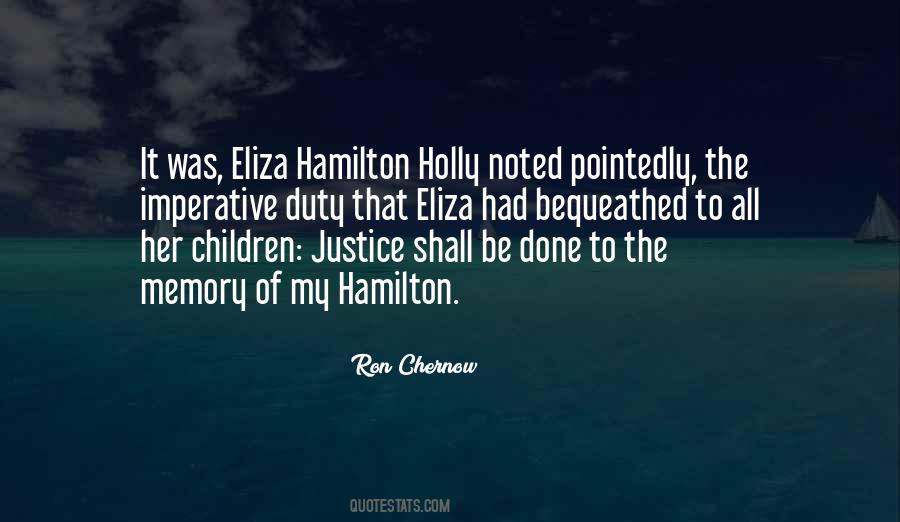 Quotes About Eliza Hamilton #1214481