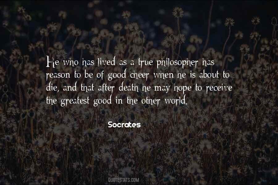 To Be A Philosopher Quotes #753038