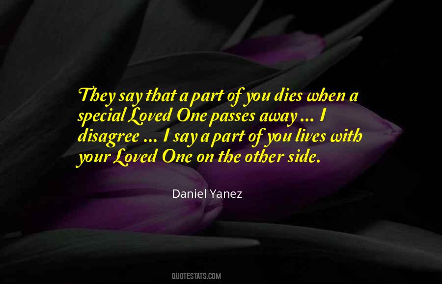 Quotes About A Death Of A Loved One #510137