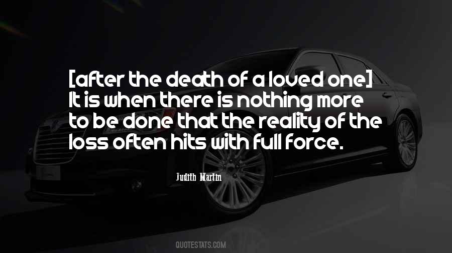 Quotes About A Death Of A Loved One #669654