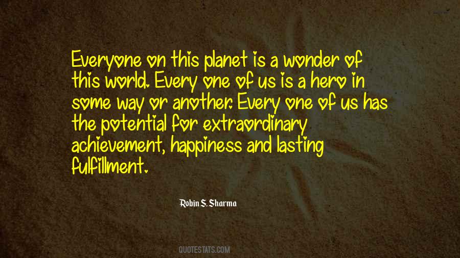 Happiness And Fulfillment Quotes #1672166